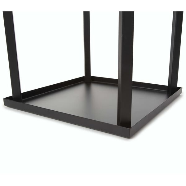 Perel Vedstativ 34x34x118 cm svart