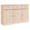 vidaXL Skjenk ALTA 112x35x73 cm heltre furu