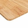 vidaXL Benkeplate til bad lysebrun 100x60x1,5 cm behandlet heltre