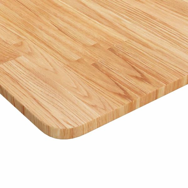vidaXL Benkeplate til bad lysebrun 100x60x1,5 cm behandlet heltre