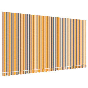 vidaXL Erstatningsduk for markise flerfarget stripe 6x3 m