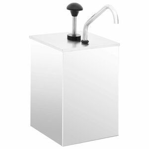 vidaXL Sausedispenser rustfritt st&aring;l 3,5 L