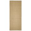 vidaXL Sisalteppe for klorestolpe 100x250 cm