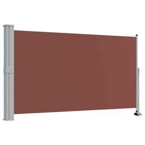 vidaXL Uttrekkbar sidemarkise 140 x 300 cm brun