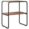 vidaXL Konsollbord Gammelt tre 60 x 42,5 x 70 cm Konstruert tre