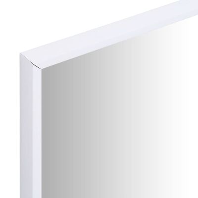 vidaXL Speil hvit 80x60 cm