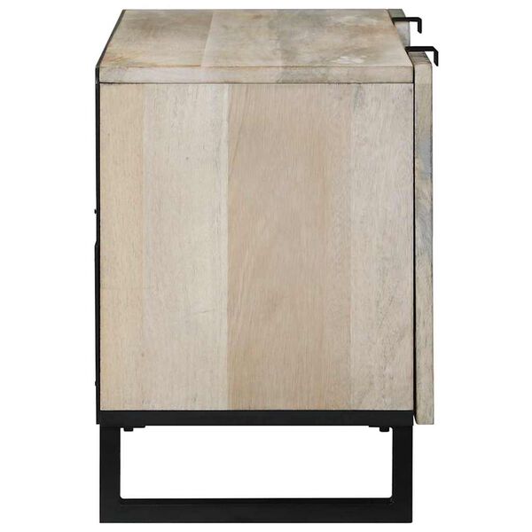 vidaXL TV Enheter Hvit 105 x 33 x 46 cm Konstruert tre