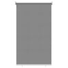 vidaXL Rullegardin UV-beskyttelse Lysegr&aring; 100 x 140 cm Polyester