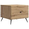 vidaXL Kaffebord Artisan eik 49 x 50 x 40 cm Konstruert tre