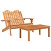vidaXL Adirondack hagesofagruppe 2 deler heltre akasie