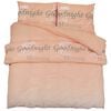 vidaXL Sengesett rosa 260x240 cm bomull
