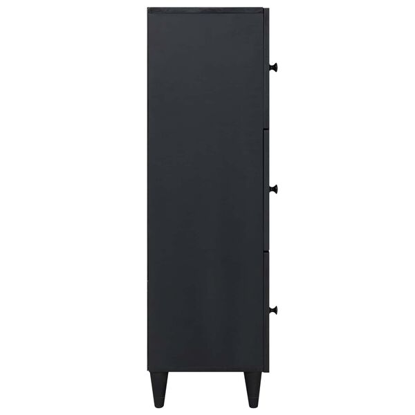 vidaXL Oppbevaringsskap Flerfarget 40 x 33,5 x 110 cm Massiv mango tre