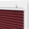 vidaXL Pliss&eacute;gardin Bordeaux R&oslash;d 55x100 cm Stoff Bredde 54,4 cm