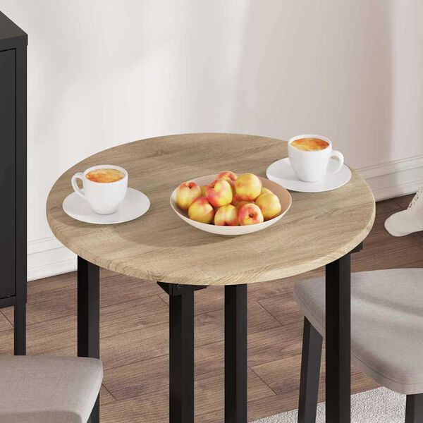 vidaXL Bordplate Sonoma eik 60 x 60 x 1,5 cm Konstruert tre