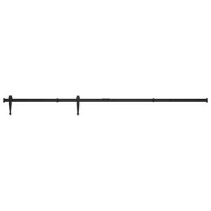 vidaXL Mini skyved&oslash;rsett karbonst&aring;l 183 cm