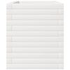 vidaXL Plantekasse hvit 70x40x49,5 cm heltre furu