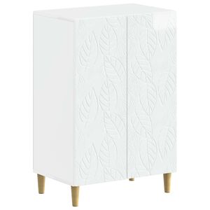 vidaXL Sko Skap DELFT 59,5 x 39,5 x 90 cm Konstruert tre H&oslash;gglans hvit