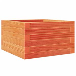 vidaXL Hageplantekasse voksbrun 40x40x23 cm heltre furu