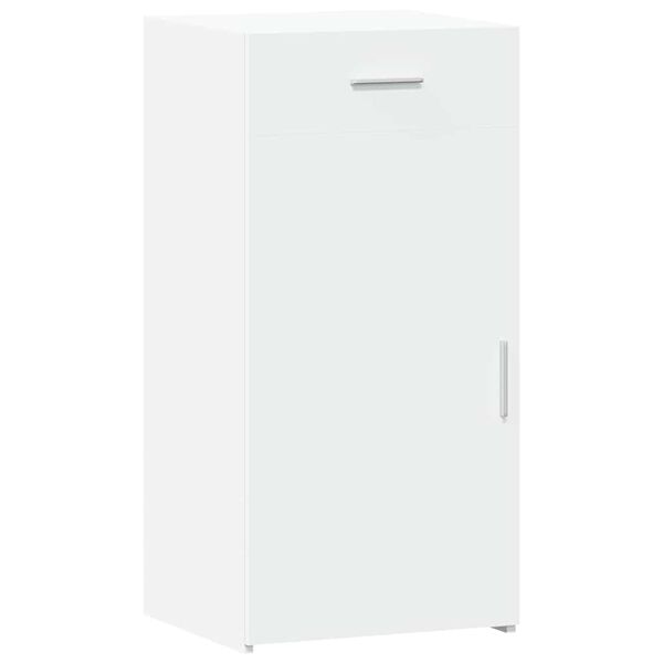 vidaXL Skjenk hvit 45x42,5x93 cm konstruert tre