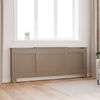 vidaXL Radiatordeksel MDF 205 cm