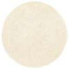 vidaXL Flossteppe med lang luv NAVARRA krem 160x160 cm polyester