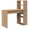 vidaXL Skrivebord Artisan Eik Konstruert tre 113 x 54 x 120 cm