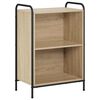 vidaXL Bokskap 55,5 x 33 x 174 cm Konstruert tre Sonoma eik