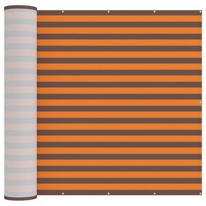 vidaXL Balkong privat skjerm 200 x 400 cm Stoff med PU-belegg