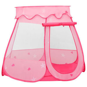 vidaXL Leketelt for barn rosa 102x102x82 cm