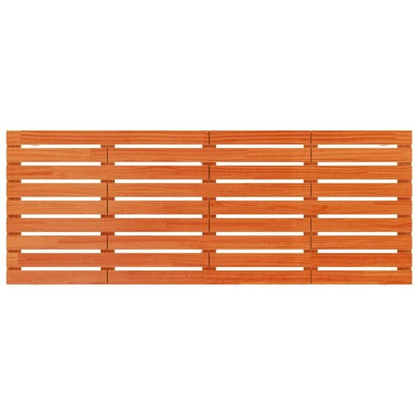 vidaXL Veggmontert hodegavl 166x3x63 cm heltre furu