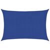 vidaXL Solseil 160 g/m&sup2; bl&aring; 2x2,5 m HDPE