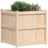 vidaXL Plantekasser 70x70x70 cm heltre furu