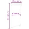 vidaXL Sidemarkise for balkong 100x250 cm svart