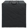 vidaXL Utend&oslash;rs lagringsbag Svart 80 x 80 x 60 cm 210D Oxford stoff