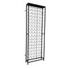 vidaXL Vinstativ for 108 flasker metall