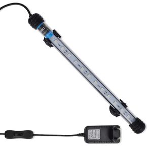 vidaXL LED-lampe for akvarium 28 cm bl&aring;