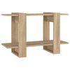 vidaXL Bokhylle/romdeler sonoma eik 80x30x51 cm