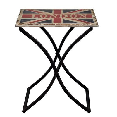 vidaXL Salongbord med design av Storbritannias flagg