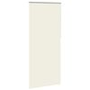 Rullegardin 120 x 230 cm beige-hvit