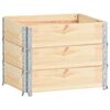 vidaXL H&oslash;ybed 3 stk 60x80 cm heltre furu