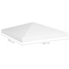 vidaXL Toppduk til paviljong 270 g/m² 3x3 m hvit