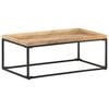 vidaXL Salongbord 110x60x42 cm grovt mangotre