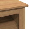 vidaXL Skrivebord PANAMA 112x45x75 cm heltre furu