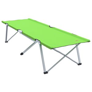 vidaXL Sammenleggbar camping seng grønn 194 x 62.5 x 42.5 cm