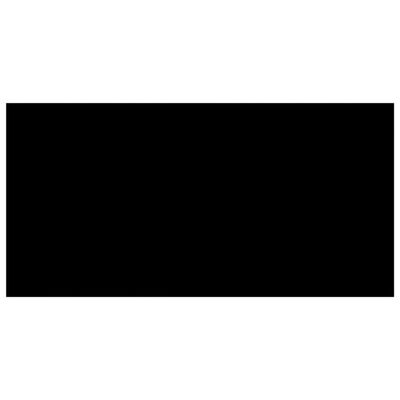 vidaXL Bassengtrekk svart 488x244 cm PE