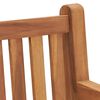 vidaXL Hagebenk 228 cm heltre teak