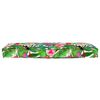vidaXL Pallet Pute Sett Blomster 2 pcs Tropisk jungel 120 x 40 x 8 cm