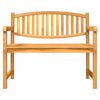 vidaXL Hagespisegruppe 3 deler heltre teak