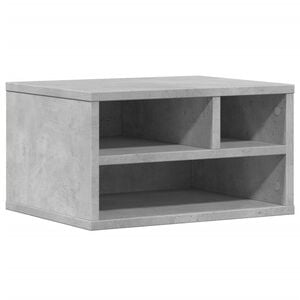 vidaXL Skriverbord gr&aring; 40x32x22,5 cm konstruert tre