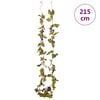 vidaXL Blomsterkranser 6 stk lyselilla 215 cm